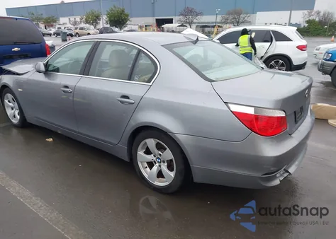 2005 BMW 525I from USA, damaged, VIN WBANA53525B855802